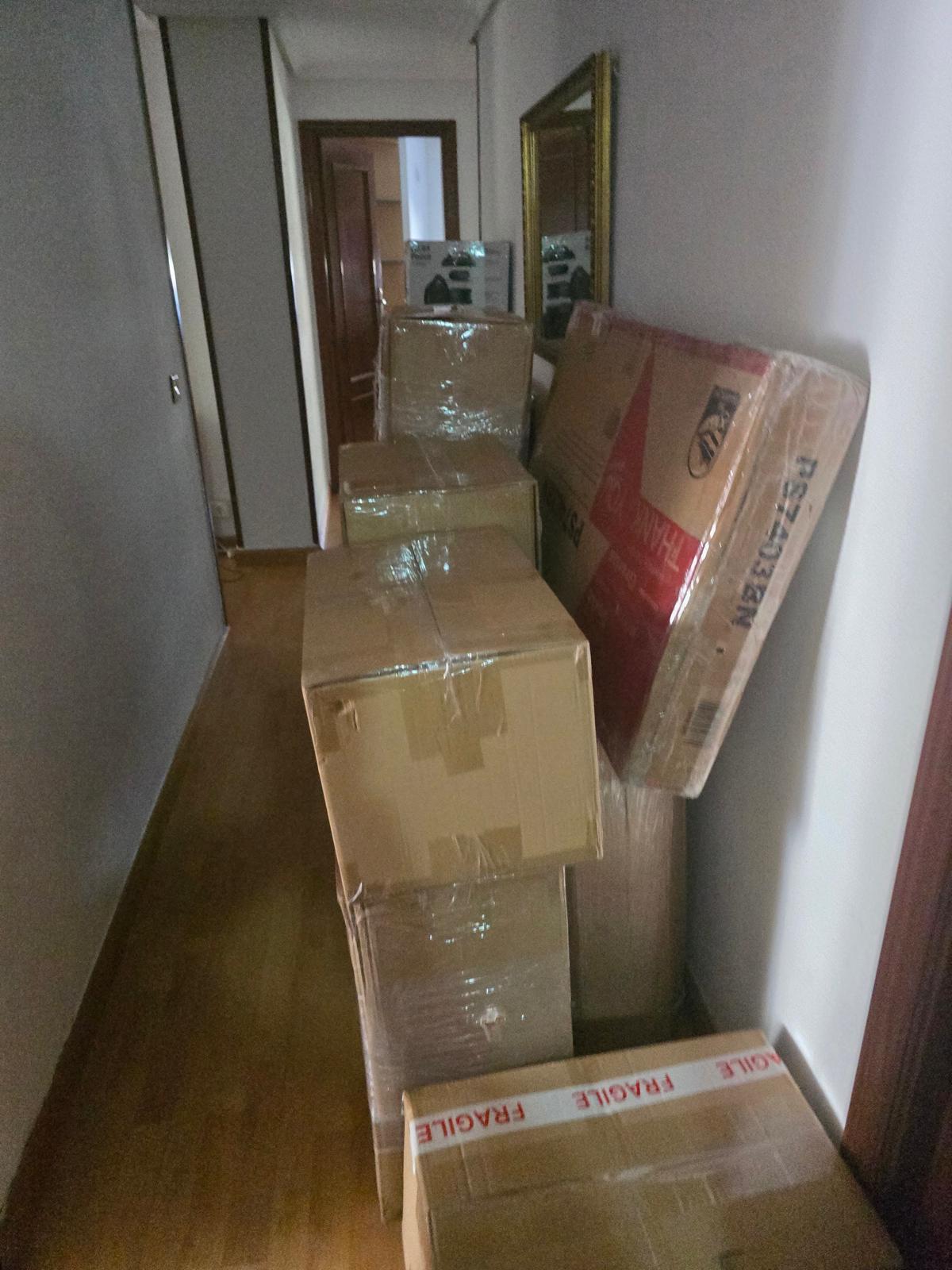 Loading van